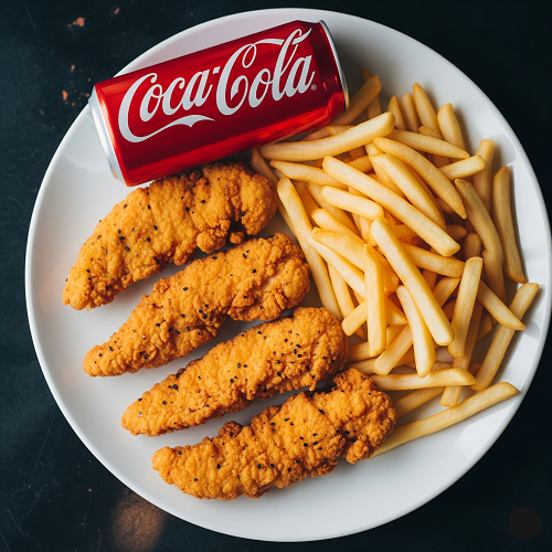 4 Pcs Boneless Strips 