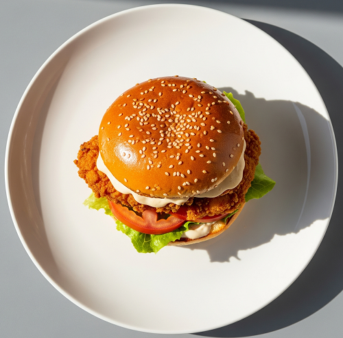 Single Crispoo Burger 