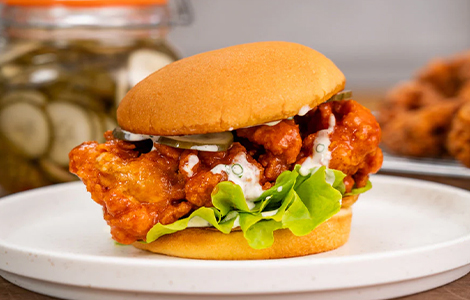 Single Crispoo Burger